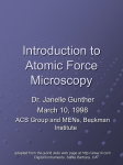 Scanning Probe Microscopy (SPM)