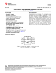 DS9638 RS-422 Dual High Speed Differential Line Driver (Rev. D)