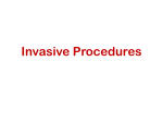 Invasive Procedures