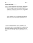 Hypothesis Testing Worksheet