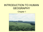 Introduction to Human Geography