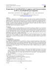 Preparation of [Co(NH3)5Cl]Cl2 Complexes and Characterization of