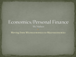 Economics/Personal Finance Mr. Nielsen