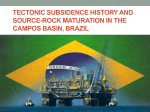 Tectonic subsidence history and source