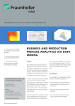 business and production process analytics via data mining