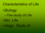 Characteristics of Life