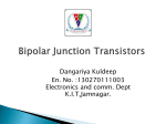 Bipolar Junction Transistors (BJTs)