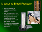 Measuring Blood Pressure