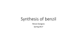 Synthesis of benzil