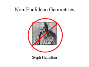 Non-Euclidean Geometries