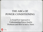 Presentation - ABCs of Power Conditioning (06