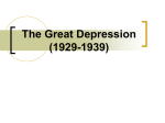 The Great Depression