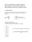 How$to$Calculate$Mean,$Standard$Deviation