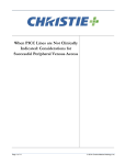 When PICC Lines are Not Clinically Indicated: Considerations for