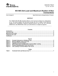 The RS-485 Unit Load and Maximum Number of