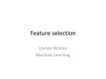 Feature selection