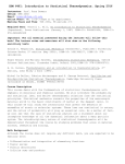 CHM 6461: Introduction to Statistical Thermodynamics, Spring 2016