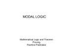 Modal Logic