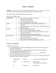 Chapter 7 – Metabolism