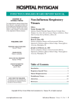 Non-Influenza Respiratory Viruses