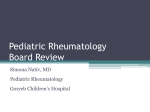 Pediatric Rheumatology