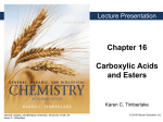 IUPAC Names for Carboxylic Acids