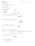 Chapter 5 Review Sheet