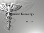 Forensic Toxicology