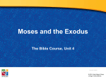 Moses and the Exodus