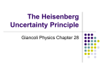 The Heisenberg Uncertainty Principle