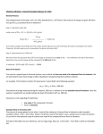 Chemistry 30 Notes - Heat of Formation February 2nd