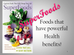 Superfoods - Issaquah Connect