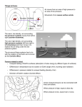 Air moves from an area of high pressure to an area of low pressure