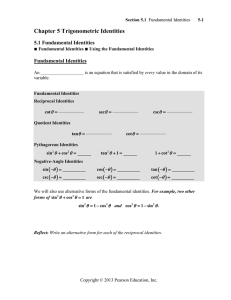 CH 5 Notes