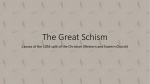 The Great Schism