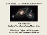 Astronomy 201: Cosmology