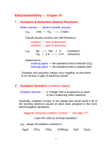 Chemical Thermodynamics -