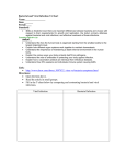 Bacterial and Viral Infection T Chart