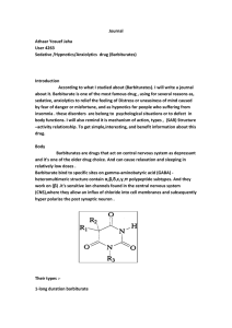 Journal Athaar Yosuef Jaha User 4263 Sedative /Hypnotics