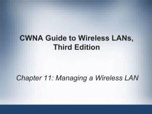 CWNA Guide to Wireless LANs,Third Edition