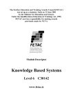 Knowledge Based Systems