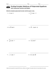 Finding Complex Solutions of Polynomial Equations