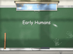 Early Humans