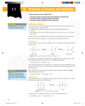 1.1 10 Oxidation of alcohols and aldehydes