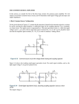 the common-source amplifier