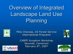 Overview of Integrated Landscape Land Use Planning