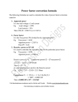 Power Factor Correction- Calculation