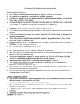 FACTORS AFFECTING POPULATION CHANGE Density