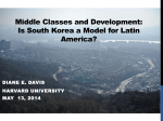 I. Middle Classes and Development in Latin - CoPLAC-GpRD