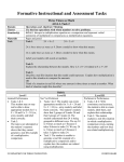 4.OA.1 Task 2 - 3-5 Formative Instructional and Assessment Tasks